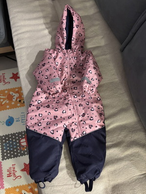 Sinsay baby winter jumpsuit size 80/86 pink blue