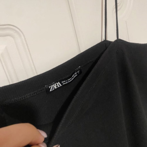 Zara black mini dress like new