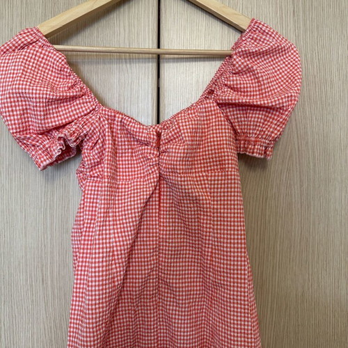 Stefania Vaidani long dress new, white and red with zipper
