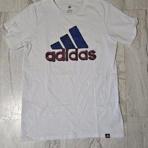 Adidas t shirt used, multicolor, size M