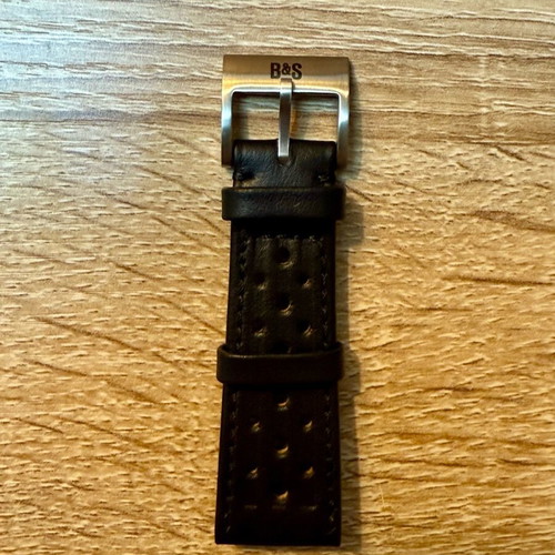 Bulang and Sons Leather Strap Short new black