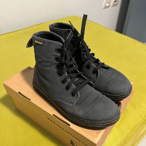 Dr. Martens Shoreditch boots used, size 38, navy blue