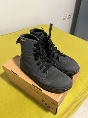 Dr. Martens Shoreditch boots used, size 38, navy blue