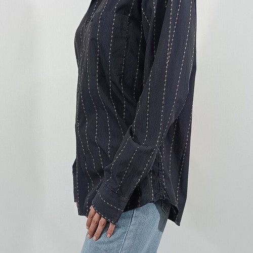 DUR striped cotton shirt like new without tags, size M
