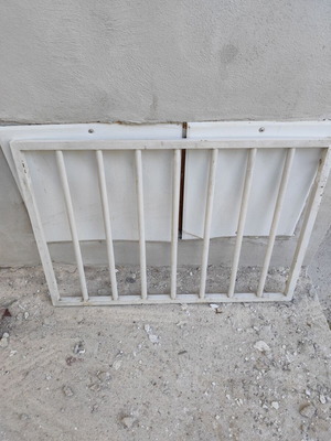 Iron Window Guard used, 95cm width x 66cm height