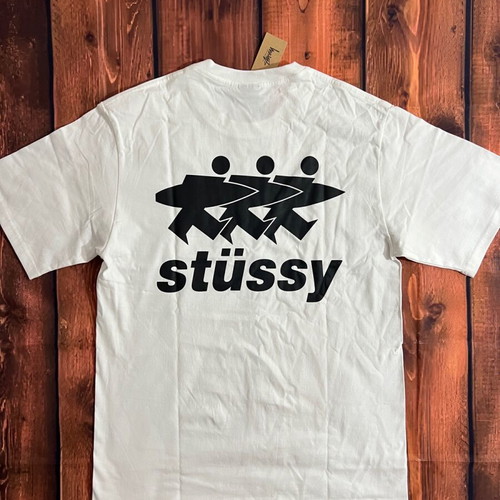 Stussy Surfers Tee size Medium white new