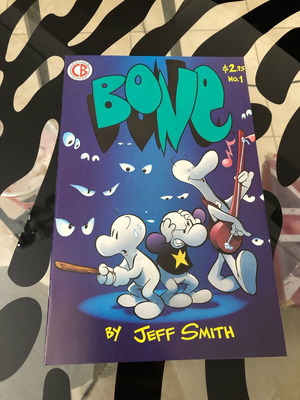 Bone 1 comic book mint 7th printing 1994 by Jeff Smith