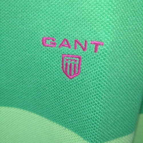 Gant shirt with collar like new, green shades