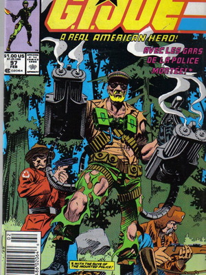 G.I. Joe: A Real American Hero κόμικ μεταχειρισμένο, αγγλικά