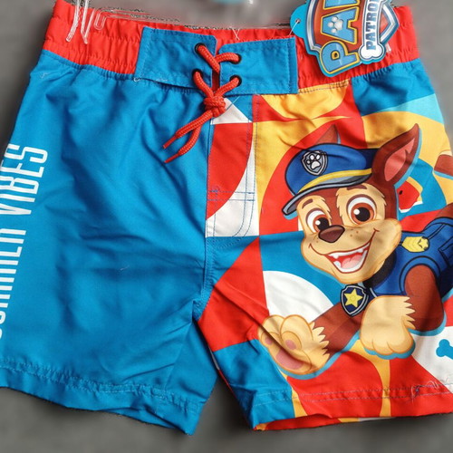 Paw Patrol Swim Shorts new, Chase design, blue and red