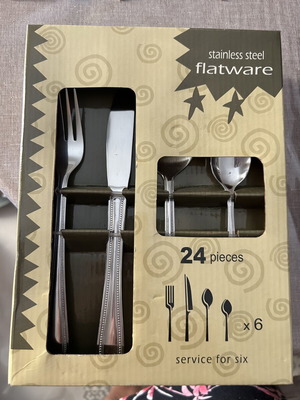 Cutlery set 24 pieces new