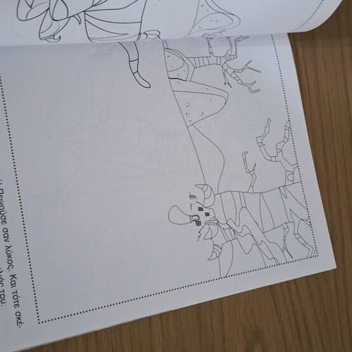 Children's book Color the fables of Aesop new