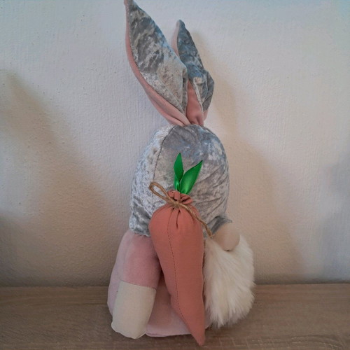 Handmade gnome 38 cm new with carrot
