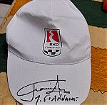  Καπέλο, ΕΚΟ racing, με την υπογραφή του "ΤΕΡΑΣΤΙΟΥ" Παναγιώτη Γιαννάκη.