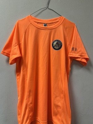 Leonidas Tropaio orange athletic T-shirt medium