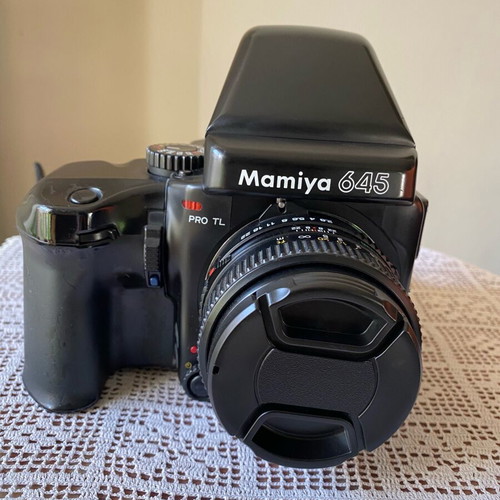 Mamiya 645 PRO TL Medium Format Camera used with 80mm f/2.8 lens