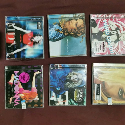 Madonna 6 albums like new, pop pack