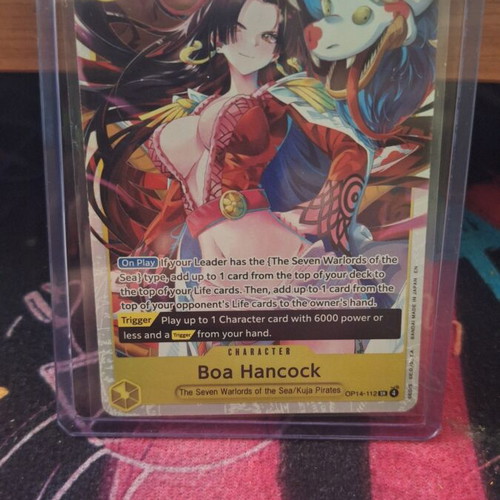 One Piece TCG Boa Hancock SR Alternate Art Mint