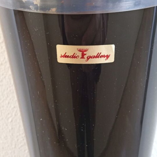 Donum Gallery modern black vase new