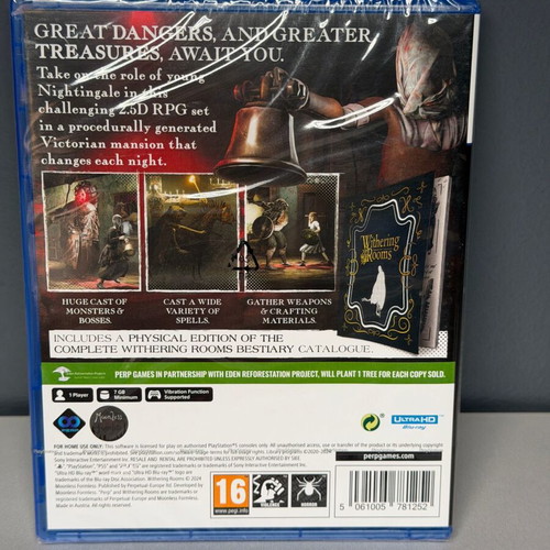 Withering Rooms PS5 game new