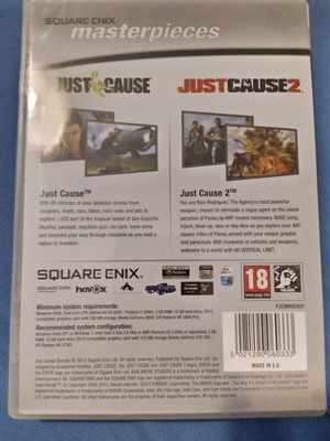 Just Cause 1-2 like new for PC