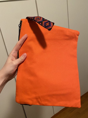 Frezyderm boho orange beach pouch