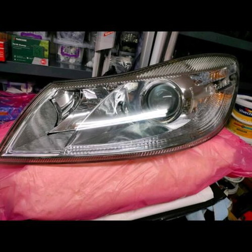 Front headlights for Skoda Octavia facelift like new, imitation