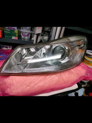Front headlights for Skoda Octavia facelift like new, imitation