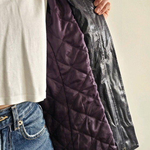 Vintage Vinyl Jacket plum like new, size M