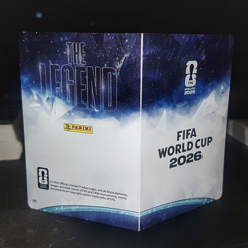 Beckenbauer and Rudiger Panini World Cup 2026 Legacy Fold Card like new