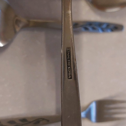 Cutlery set stainless steel vintage pack of 44 pieces