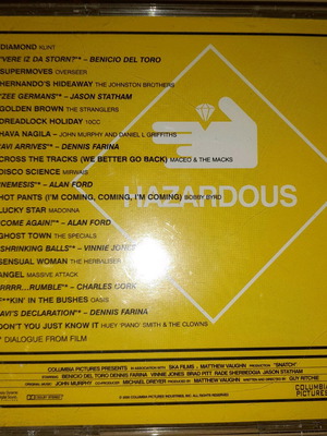 Snatch soundtrack CD used