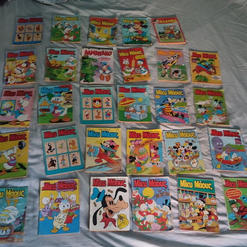 Miky Maous comic book collection vintage Terzopoulos editions