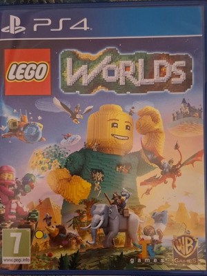 Lego Worlds PS4 game like new with booklet