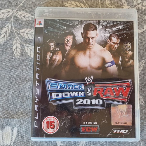 WWE SmackDown vs. Raw 2010 PlayStation 3 game like new