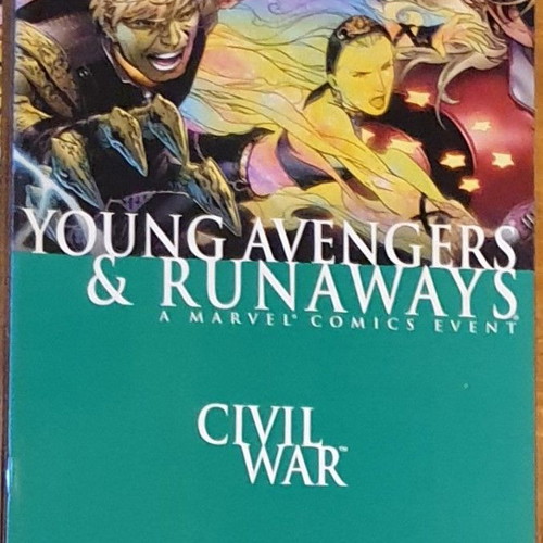 Marvel Comics Civil War Young Avengers & Runaways 2006 used