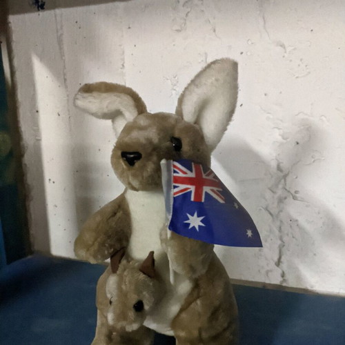Authentic Jumbuck plush kangaroo like new