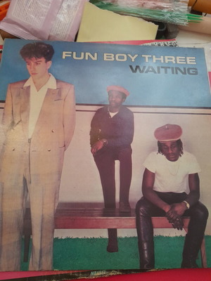 Fun Boy Three Waiting vinyl record used, pop