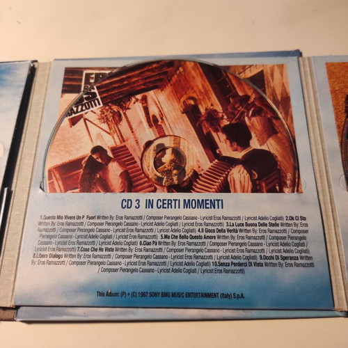 Eros Ramazzotti The Original Albums Collection 4xCD used, pop
