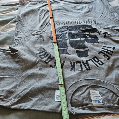 Disney The Black Pearl T-shirt, large, grey