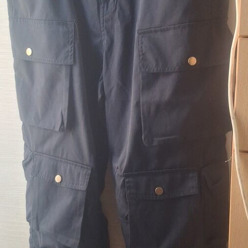 Shein Black Cargo Pants Medium like new