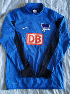 Hertha Berlin Nike training sweatshirt used 2013 size L