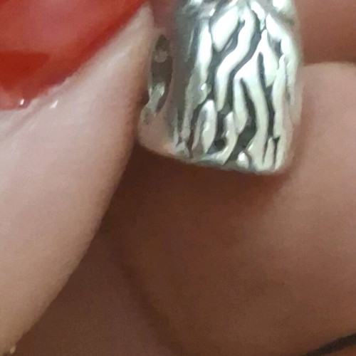 Pandora horse head charm, silver