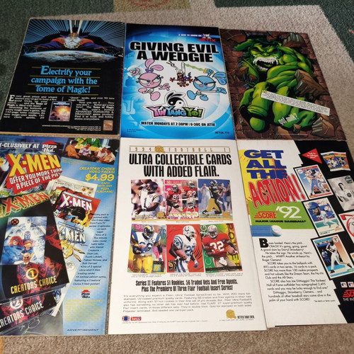 Marvel comics used, set of 6 issues in English