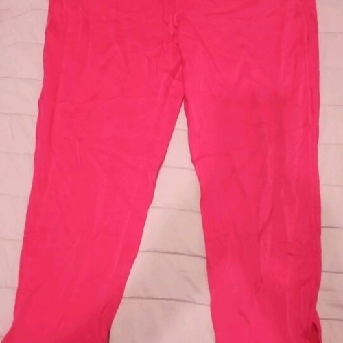 Zara fuchsia pants like new, size L