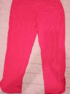 Zara fuchsia pants like new, size L