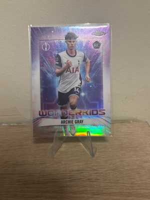 Archie Gray RC Tottenham Wonderkids Topps Chrome 2025 new