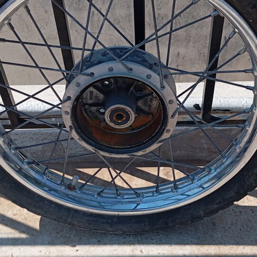 Union Cycle 17'' wheels set with Michelin tires for moped