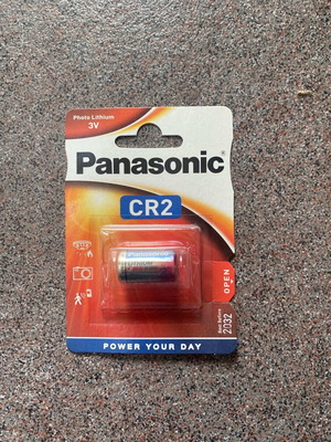 Panasonic CR2 battery new