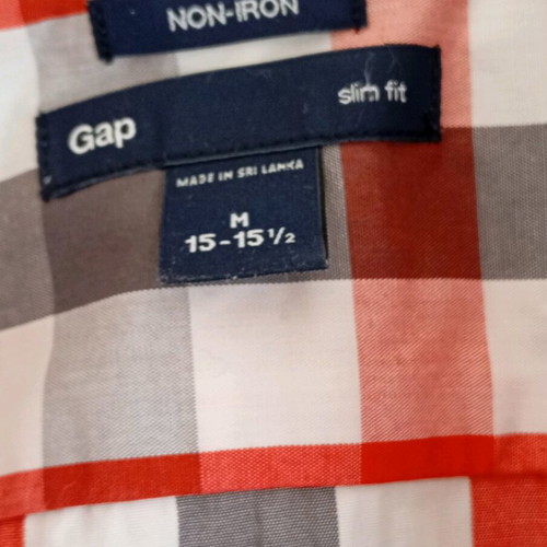 Spring men's shirt Gap like new, multicolor, size M